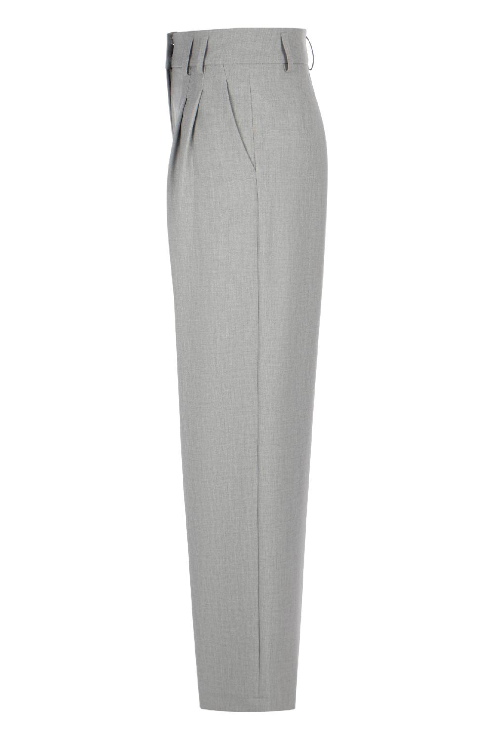 Raffaello Rossi Bundfaltenhose Wide Leg lang High Waist grau: MAYLA Vierteljährliche Förderung