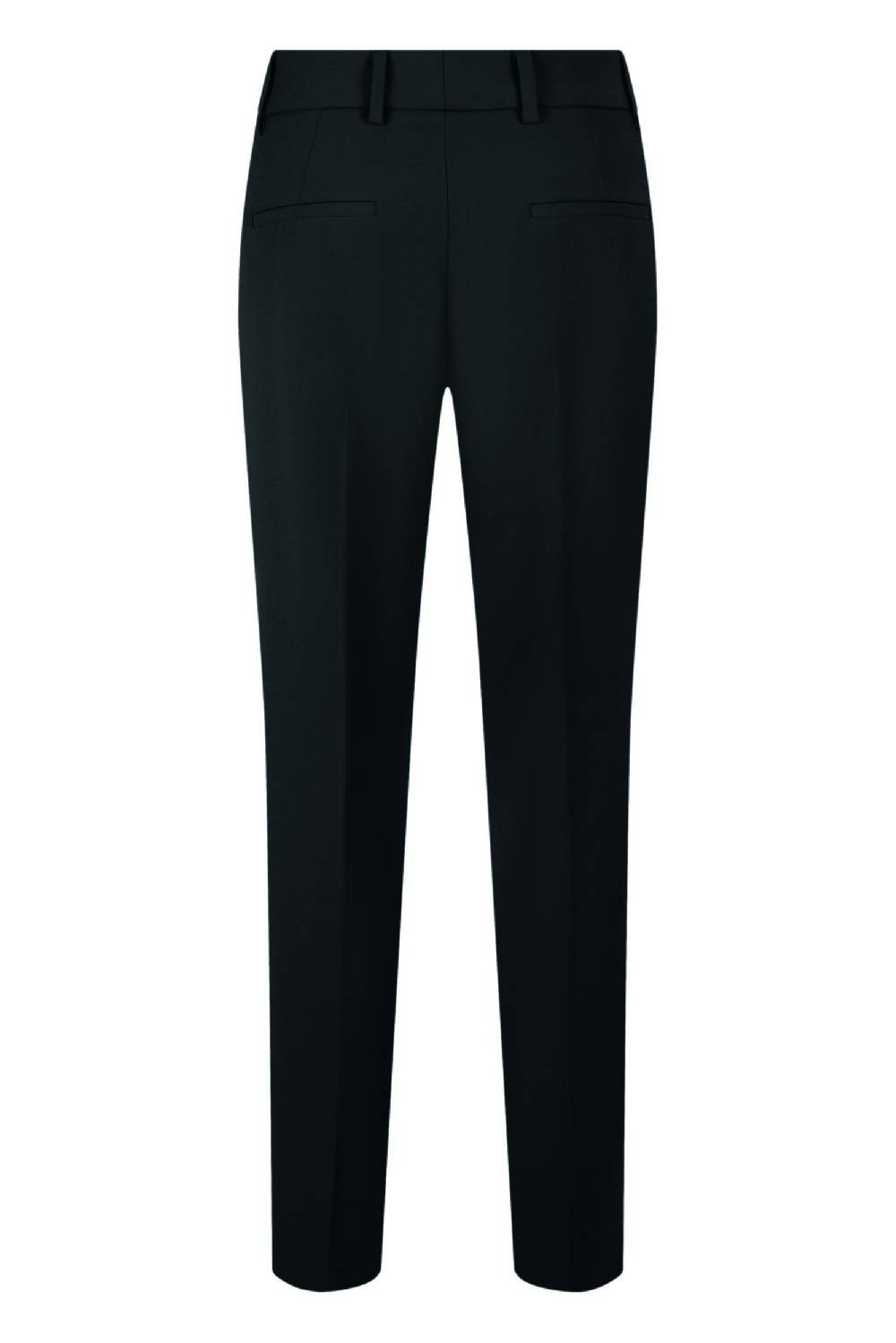Raffaello Rossi Chino Slim lang Mid Waist schwarz: DORA O 50% Rabatt mit kostenlosem Versand