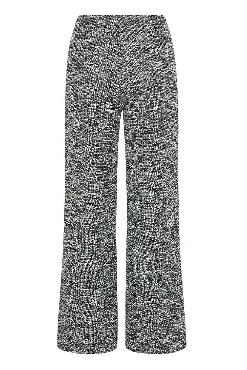 Raffaello Rossi Marlenehose Wide Leg lang Mid Waist schwarz: ELAINE Clearance-Verkauf