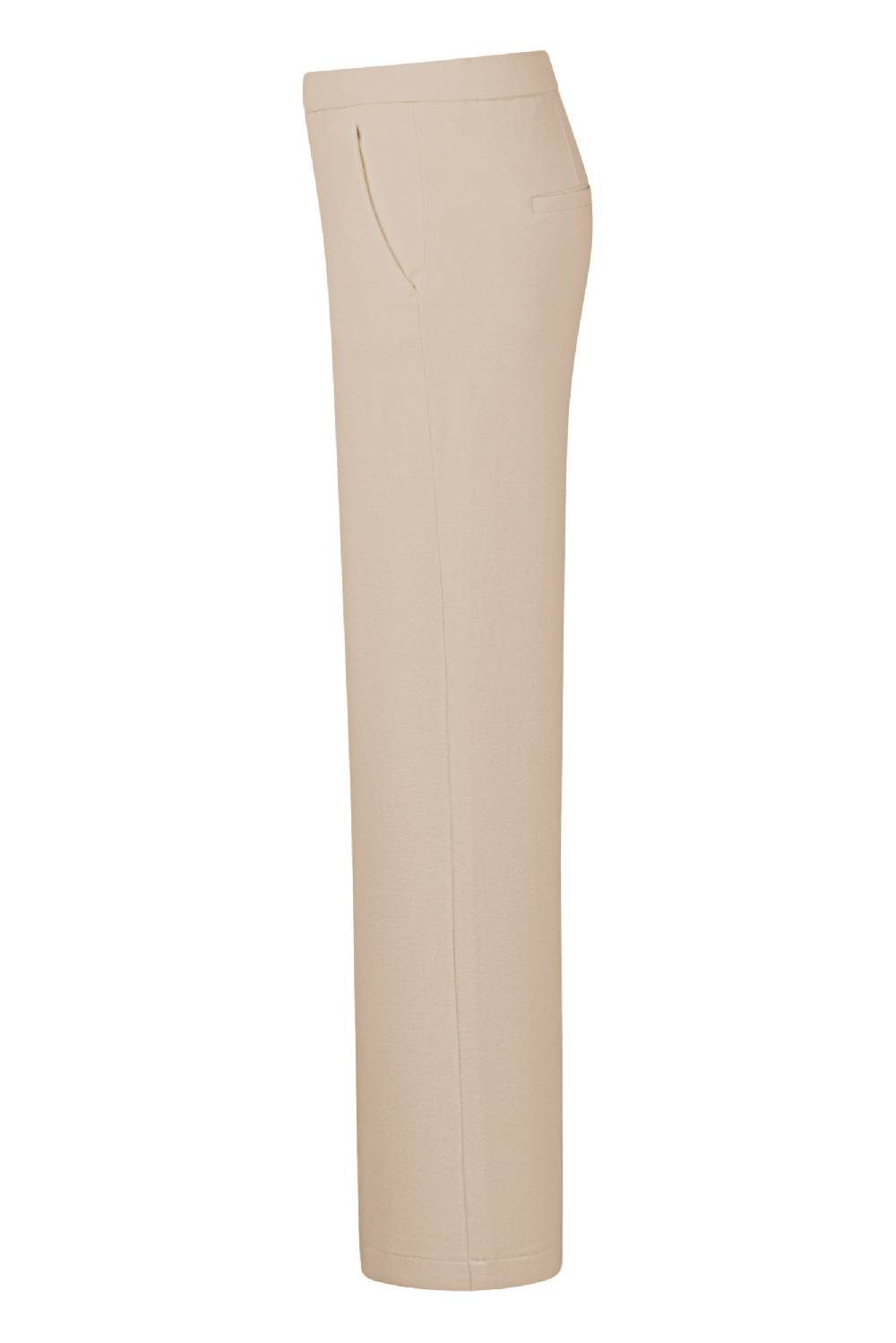 Raffaello Rossi Marlenehose Wide Leg lang Mid Waist beige: PALINA LONG Outlet