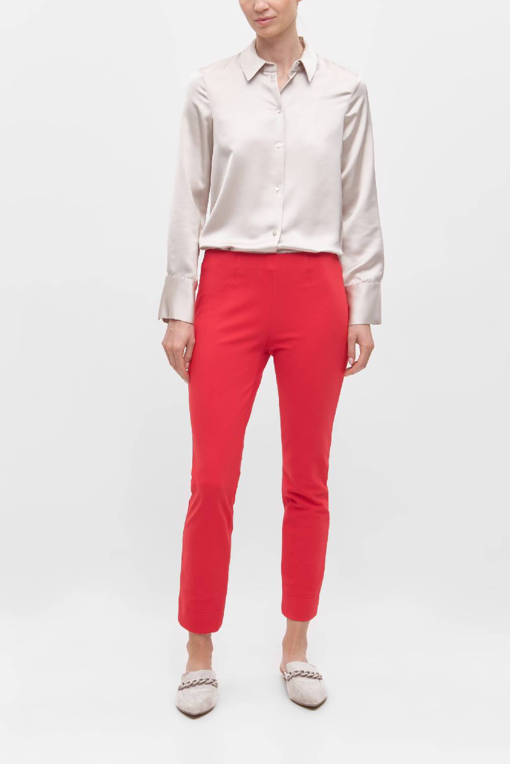 Raffaello Rossi Leggins Slim lang Mid Waist schwarz: PENNY Verkauf