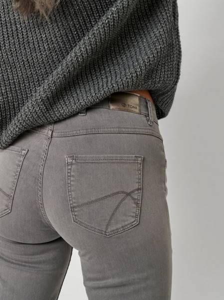 TONI Fashion Style »Perfect Shape« grey Slim-Fit Jeans mit Shapingeffekt Verkauf