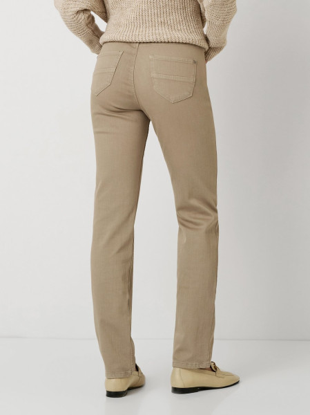 TONI Fashion Style »Liv« taupe Gefärbte Regular-Fit Jeans Limitierter Zeitrabatt