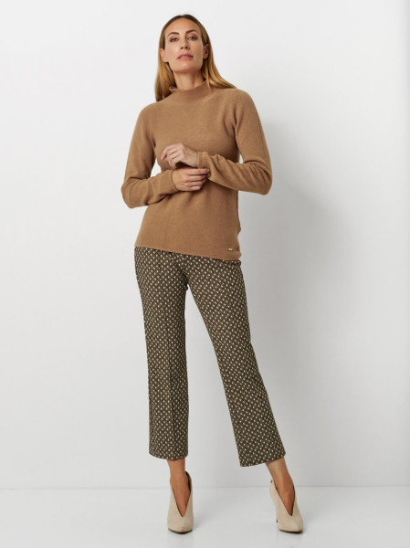 TONI Fashion Style »Helene« brown Feinstrick-Pulli mit Turtleneck Rabatt