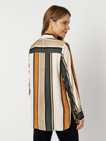 TONI Fashion Style »Coco« multicolour camel Zarte Streifenbluse Großer Ausverkauf