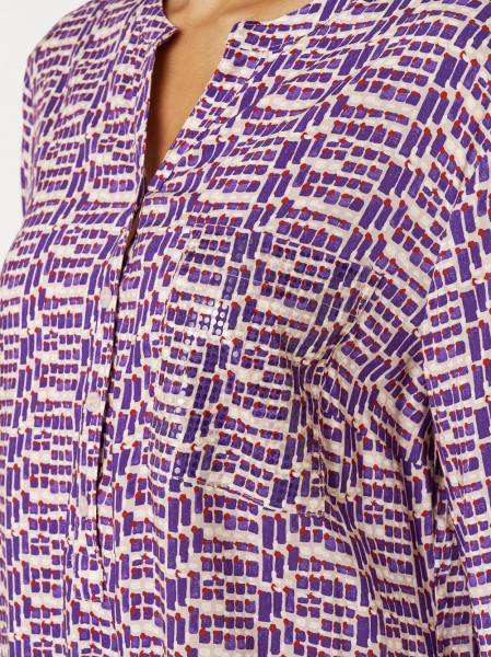TONI Fashion Style »Bella« multicolour purple Gemusterte Schlupfbluse Flash Sale