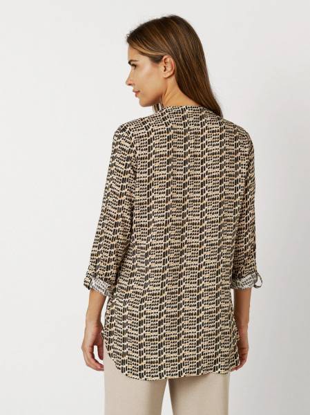 TONI Fashion Style »Bella« multicolour camel Gemusterte Schlupfbluse Begrenztes Angebot