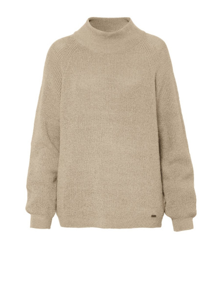TONI Fashion Style »Insa« sand Strickpulli mit Stehkragen Saisonschlussverkauf