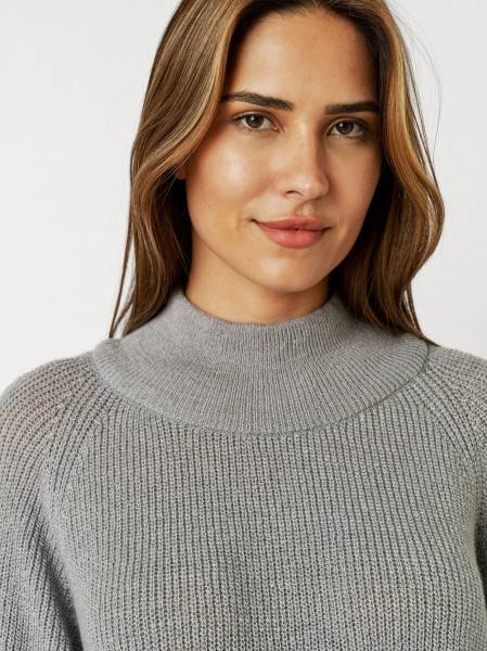 TONI Fashion Style »Insa« grey Strickpulli mit Stehkragen Black Friday