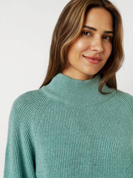 TONI Fashion Style »Insa« mint Strickpulli mit Stehkragen Cyber Monday