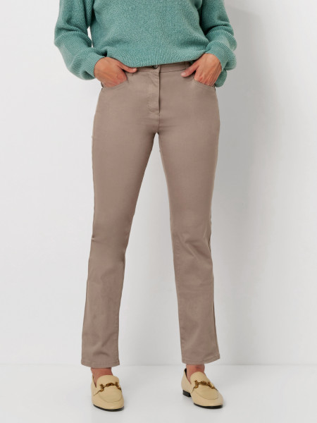 TONI Fashion Style »be loved« taupe Slim-Fit mit hohem Bund Heißer Verkauf