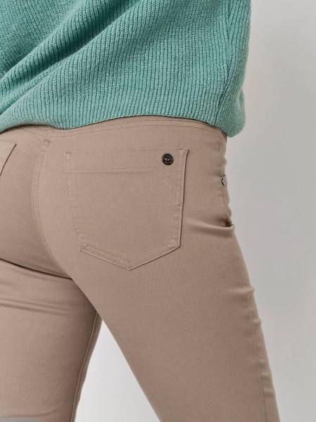 TONI Fashion Style »be loved« taupe Slim-Fit mit hohem Bund Heißer Verkauf