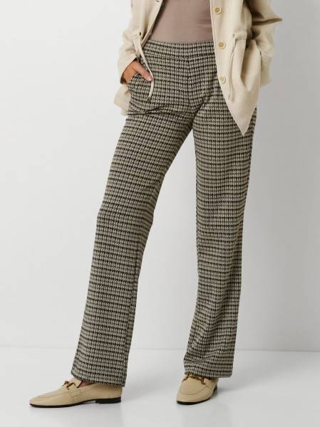 TONI Fashion Style »Jenny« grey/sand Wide Leg mit Hahnentritt Online Outlet