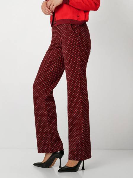 TONI Fashion Style »Jenny« red Gemusterte Wide Leg Zeitlich begrenztes Angebot