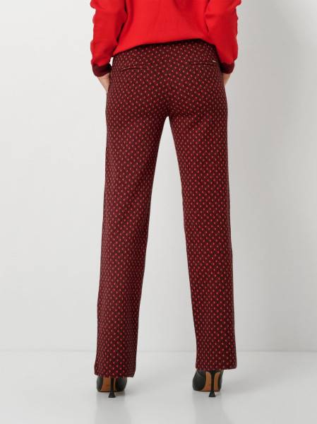 TONI Fashion Style »Jenny« red Gemusterte Wide Leg Zeitlich begrenztes Angebot