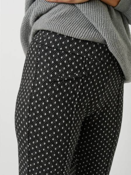 TONI Fashion Style »Jenny« grey/black Gemusterte 7/8-Hose Blitzangebot