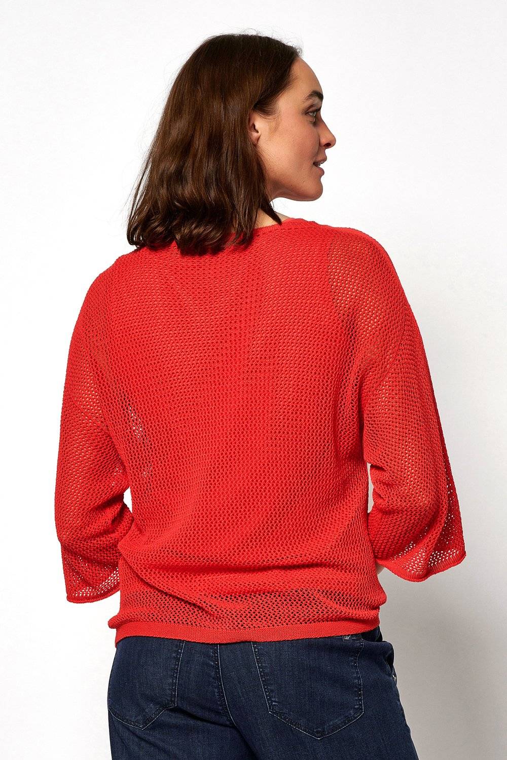 TONI Fashion Style »Gerda« red Gehäkelter Sommerpulli Kauf eins, bekomm eins gratis