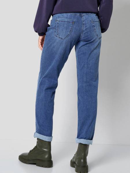 TONI Fashion Style »Honey« blue used Entspannte Basic-Jeans Riesige Ersparnisse