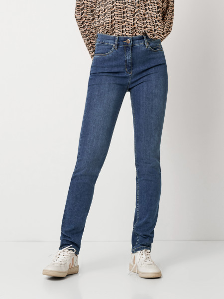 TONI Fashion Style »be loved« blue used Slim-Fit Jeans mit hohem Bund VIP-Rabatte