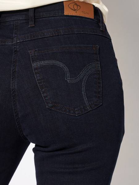TONI Fashion Style »Perfect Shape« dark blue Jeans mit Shapingeffekt Super Sparpreis