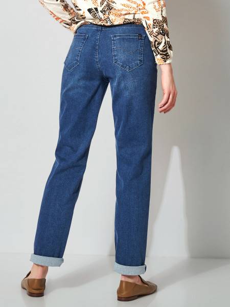 TONI Fashion Style »Liv« mid blue used Regular-Fit Jeans Kostenlose Rückgabe