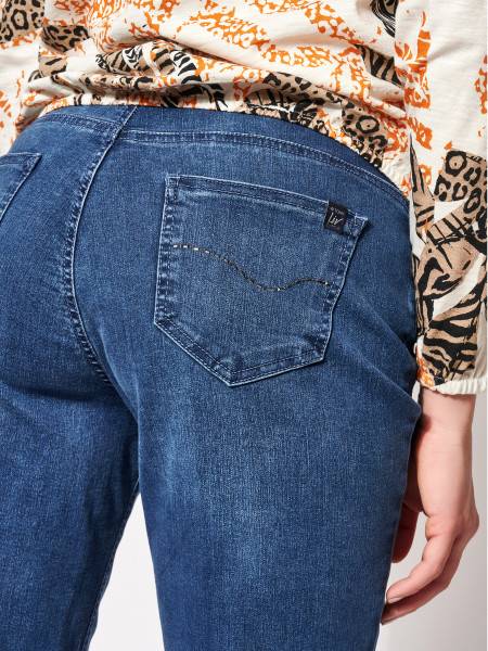 TONI Fashion Style »Liv« mid blue used Regular-Fit Jeans Kostenlose Rückgabe