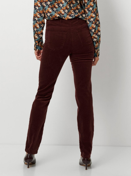 TONI Fashion Style »be loved« dark red Cordhose mit hohem Bund Letzte 2 Tage