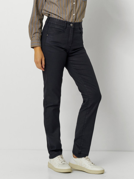 TONI Fashion Style »be loved« dark blue Slim-Fit in Lederoptik Letzter Tag