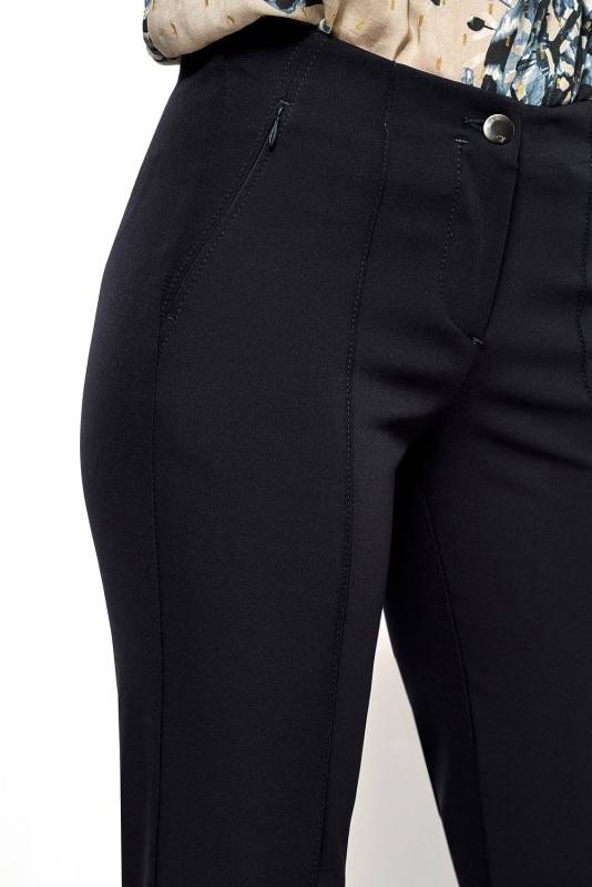 TONI Fashion Style »Alessa« dark blue Businesshose aus Techno-Stretch Super Rabatt