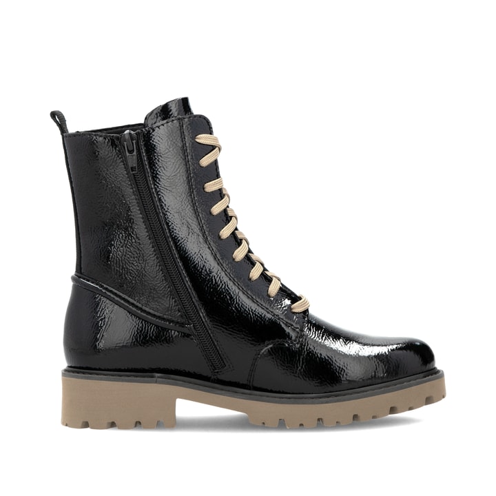 Remonte Artikelnummer D8663-00 remonte Damen Biker Boots glanzschwarz Günstiger Verkauf