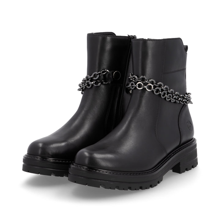 Remonte Artikelnummer D2285-00 remonte Damen Biker Boots nachtschwarz Limitierter Zeitrabatt