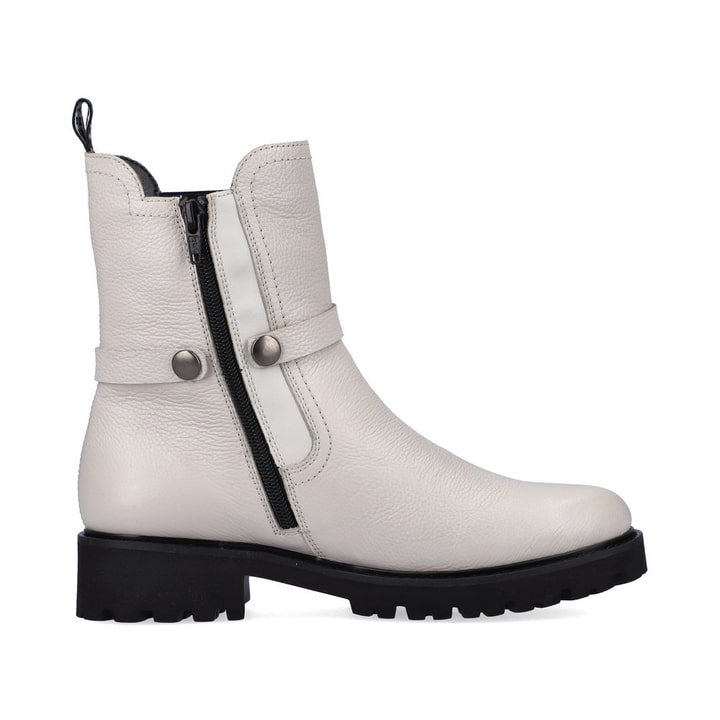 Remonte Artikelnummer D8695-80 remonte Damen Chelsea Boots perlweiß-schwarz Exklusivangebot