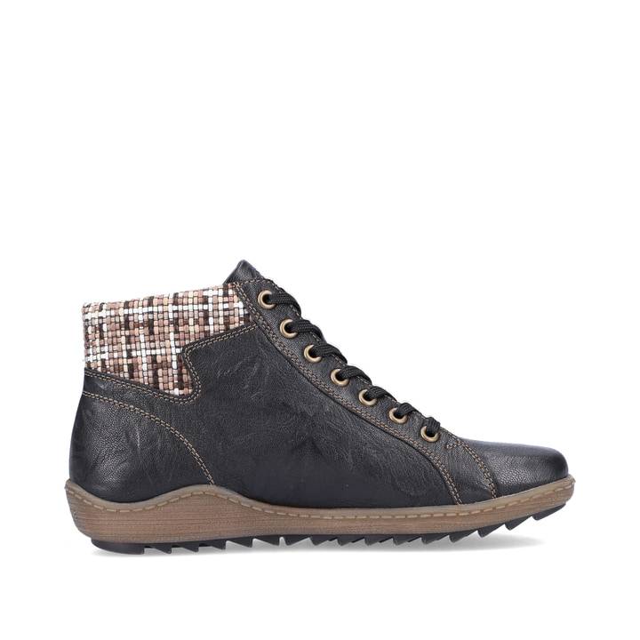 Remonte Artikelnummer R1485-01 remonte Damen Schnürschuhe graphitschwarz Lagerräumung