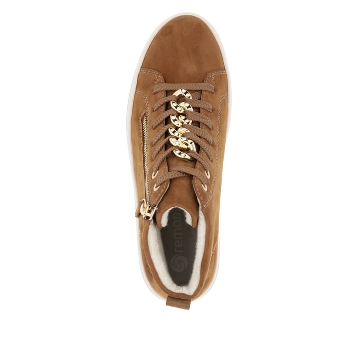 Remonte Artikelnummer D1C70-22 remonte Damen Sneaker haselnussbraun Online Outlet