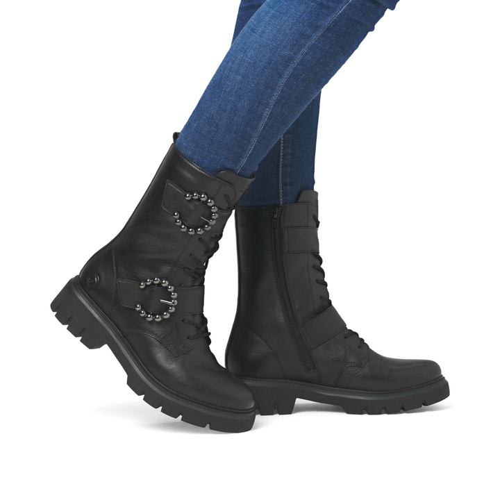 Remonte Artikelnummer D1W70-00 remonte Damen Schnürstiefel tiefschwarz Zeitlich begrenztes Angebot