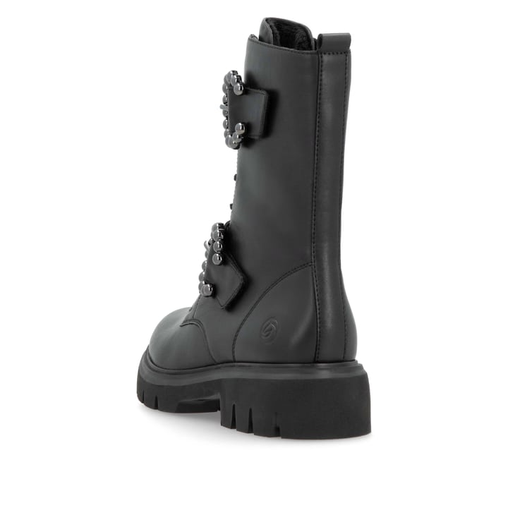 Remonte Artikelnummer D1W70-00 remonte Damen Schnürstiefel tiefschwarz Zeitlich begrenztes Angebot