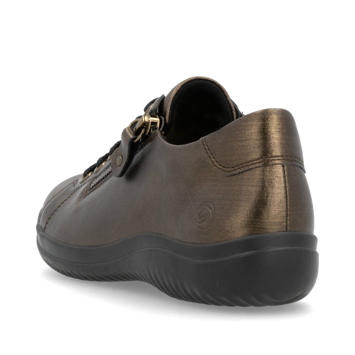Remonte Artikelnummer D1E03-25 remonte Damen Schnürschuhe bronze-metallic Räumungsverkauf