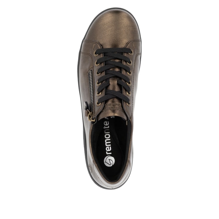 Remonte Artikelnummer D1E03-25 remonte Damen Schnürschuhe bronze-metallic Räumungsverkauf