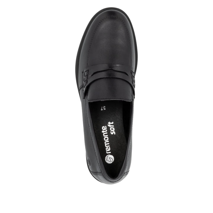 Remonte Artikelnummer D1U01-01 remonte Damen Loafers mattschwarz Super Sparpreis