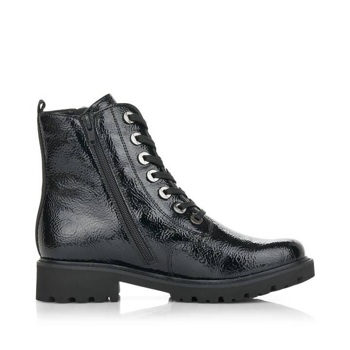 Remonte Artikelnummer D8671-02 remonte Damen Schnürstiefel mattschwarz Vierteljährliche Förderung