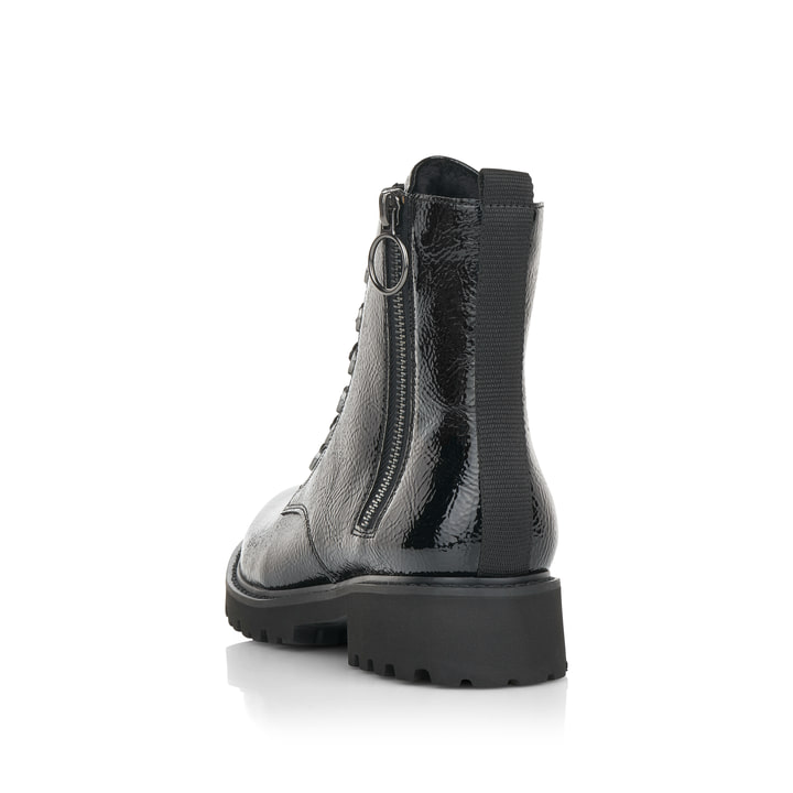 Remonte Artikelnummer D8671-02 remonte Damen Schnürstiefel mattschwarz Vierteljährliche Förderung