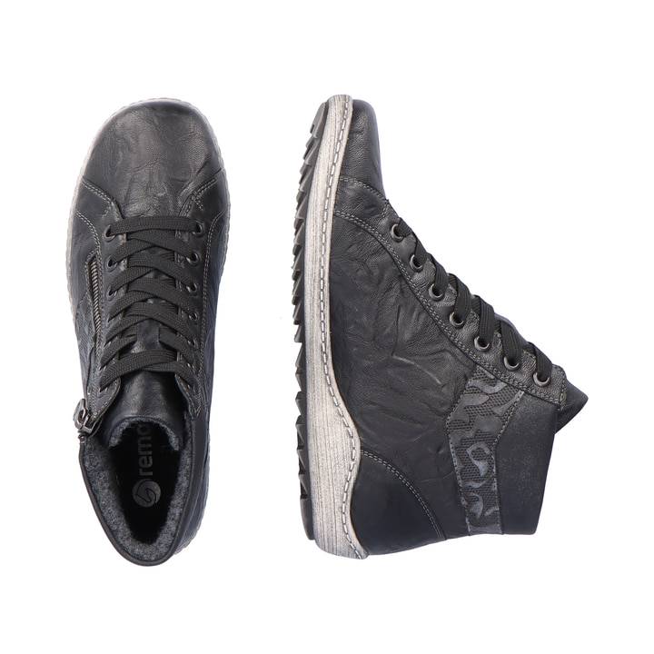 Remonte Artikelnummer R1484-02 remonte Damen Schnürschuhe graphitschwarz Discount Store für neue Produkte