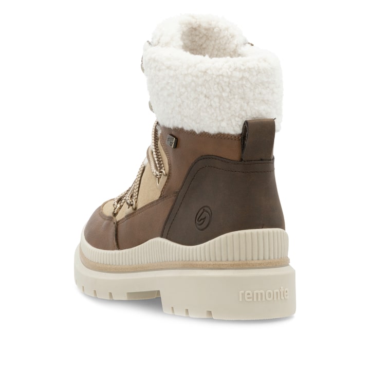 Remonte Artikelnummer D0C80-22 remonte Damen Schnürstiefel holzbraun Fabrikladen