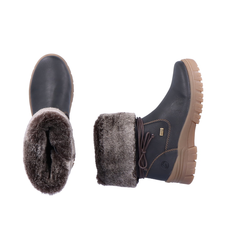 Remonte Artikelnummer D0E70-01 remonte Damen Kurzstiefel tiefschwarz zollfrei