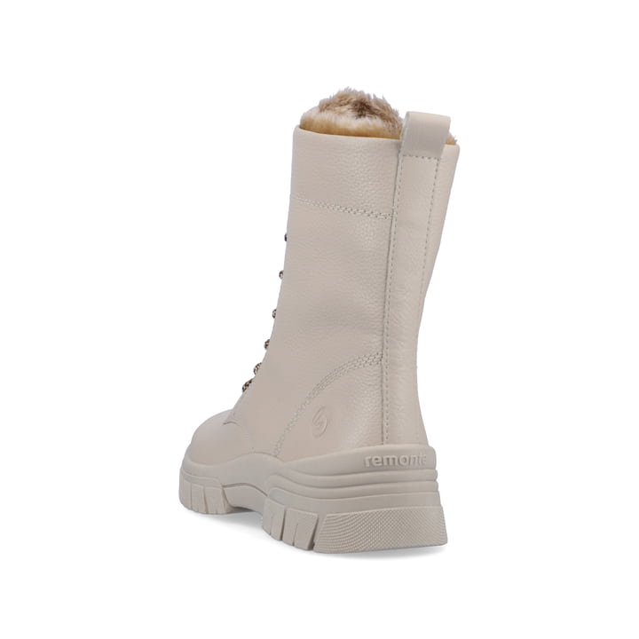Remonte Artikelnummer D0E72-60 remonte Damen Schnürstiefel hellbeige im Angebot
