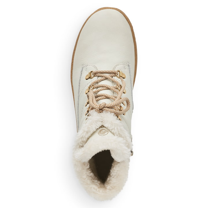 Remonte Artikelnummer R8480-80 remonte Damen Schnürstiefel schwanenweiß Schlussverkauf