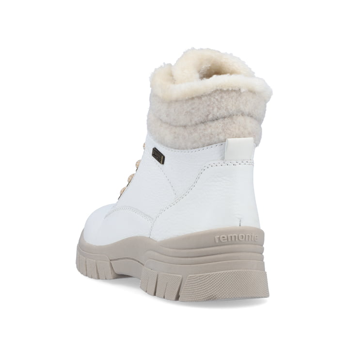 Remonte Artikelnummer D0E71-80 remonte Damen Schnürstiefel reinweiß Fabrikverkauf