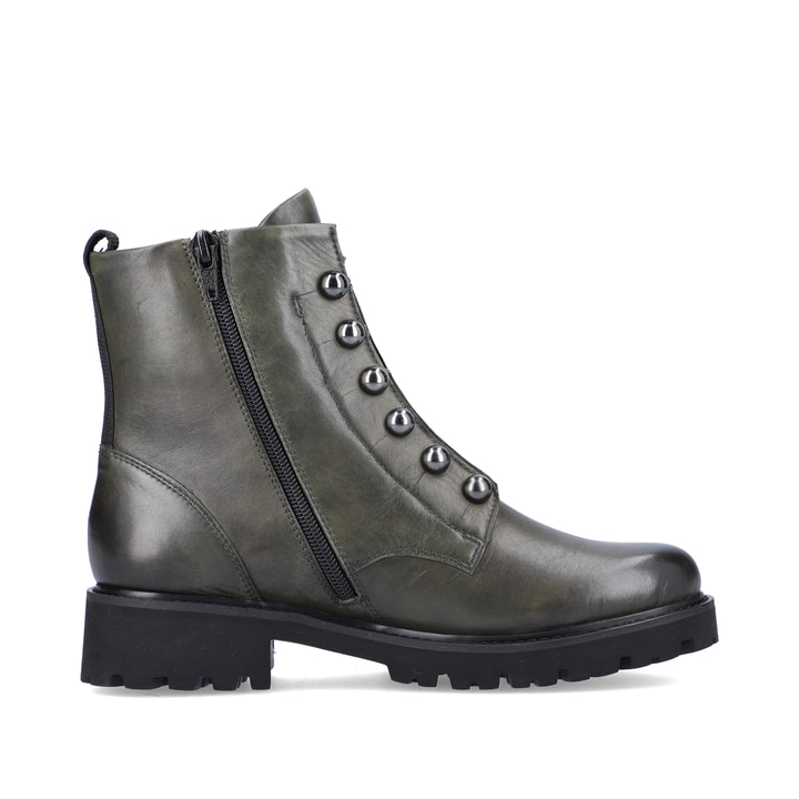 Remonte Artikelnummer D8670-52 remonte Damen Biker Boots graugrün Günstig kaufen