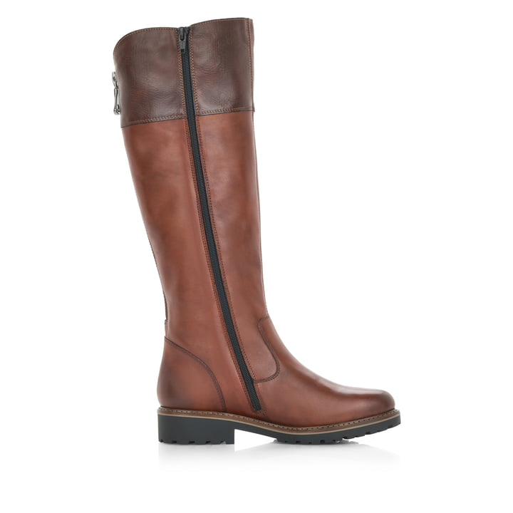 Remonte Artikelnummer R6581-22 remonte Damen Hochschaftstiefel karamellbraun Großer Ausverkauf