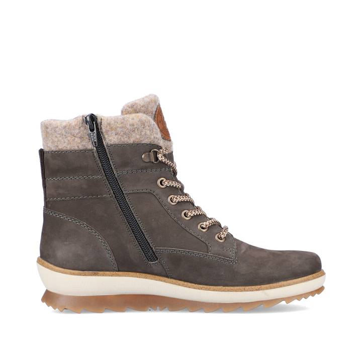 Remonte Artikelnummer R8477-46 remonte Damen Schnürstiefel asphaltgrau Flash Sale